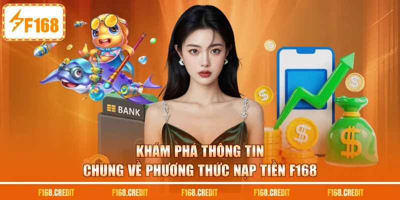 Khám phá thông tin chung về phương thức nạp tiền F168
